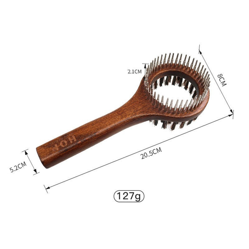 Pet Comb Solid Wood Antique Hair Removing Products Ooho