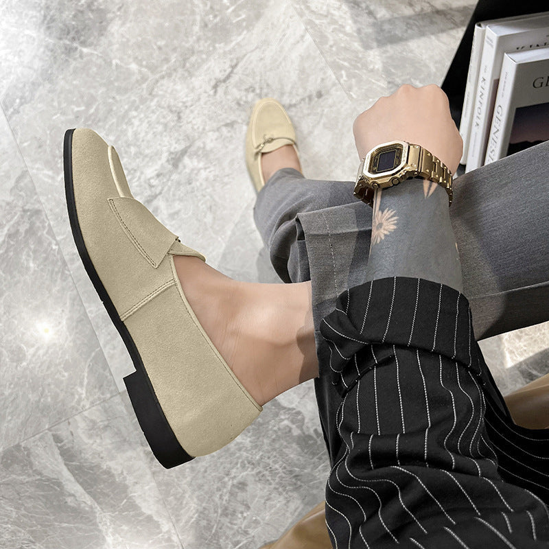 Summer Casual Men Loafers Leather Shoes Ooho