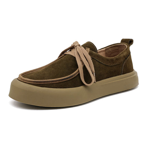 Fashion Suede Casual Low-top Sneakers Ooho