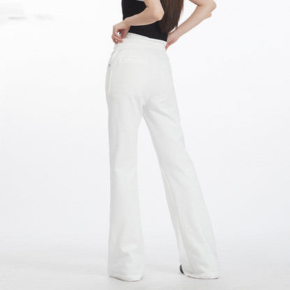 Niche Embroidered Skinny Sweatpants for Women | Low Waist Slim Fit Hot Girl Style Ooho