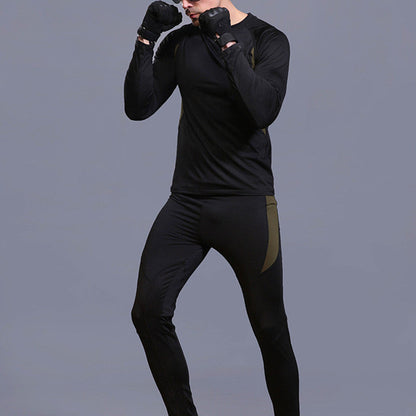 Sports Workout Clothes Thermal Underwear Suit For Men Ooho