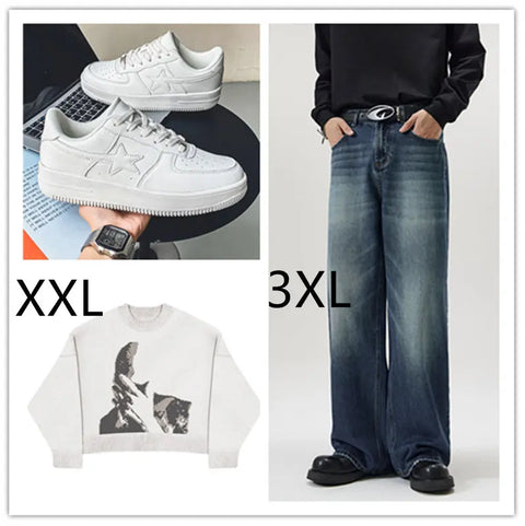 Thick Soled White Casual Sneakers For Men Ooho 