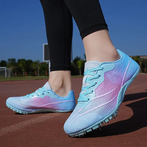 Middle And Short Running Shoes Male And Female Students Track And Field Competition Ooho 