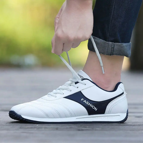Men's Casual White Shoes Social Boy Wear-resistant Skate Shoes Men Ooho 