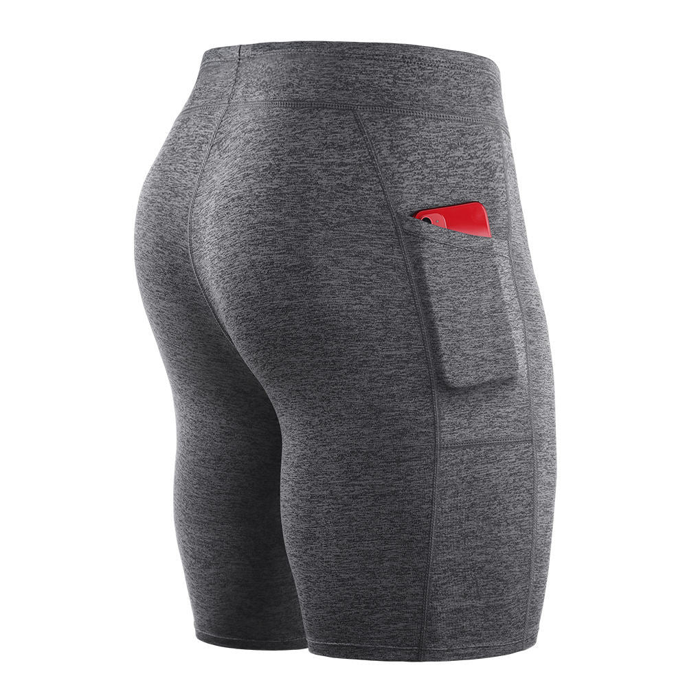 Men Outdoor Running Shorts Male Board GYM Exercise Fitness Leggings Ooho