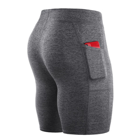 Men Outdoor Running Shorts Male Board GYM Exercise Fitness Leggings Ooho
