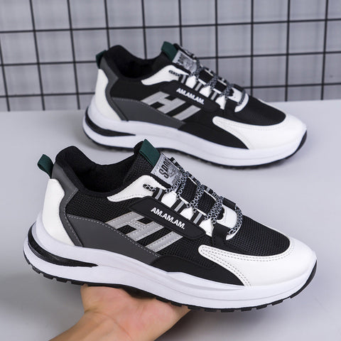 Men Sneakers White Sports Shoes Running Walking Ooho