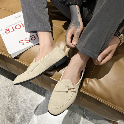 Summer Casual Men Loafers Leather Shoes Ooho