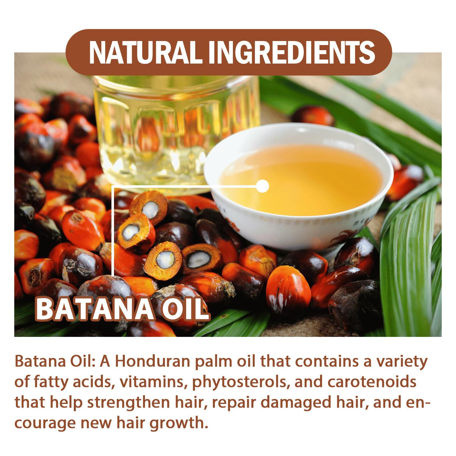Batana Oil From Honduras - Get Fuller, Thicker, Healthier Hair - Great Gifts For Women  Men Conditioner Haircare Silky - Hair Nutrition Ooho