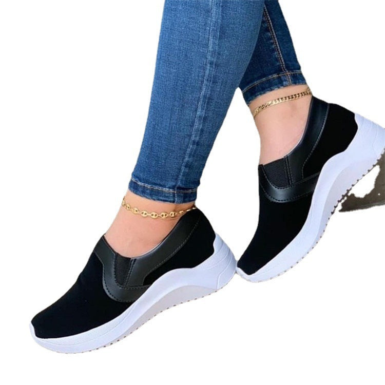 Flat Sneakers Women Breathable Walking Shoes Ooho