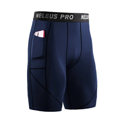 Men Outdoor Running Shorts Male Board GYM Exercise Fitness Leggings Ooho