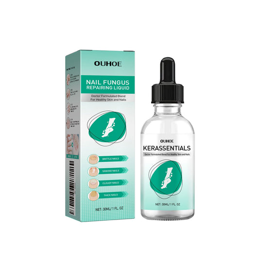 OUHOE Nail Care Nail Soft Nail Care Daily Cleansing Gentle Care Moisturizing Bright Nail Care Solution Ooho