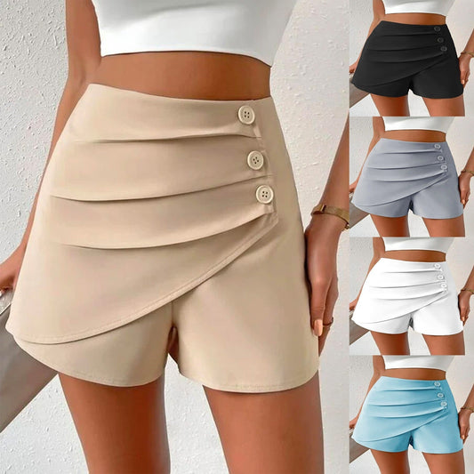 Chic Slim-Fit Light Shorts for Commuting – Comfortable & Stylish Ooho