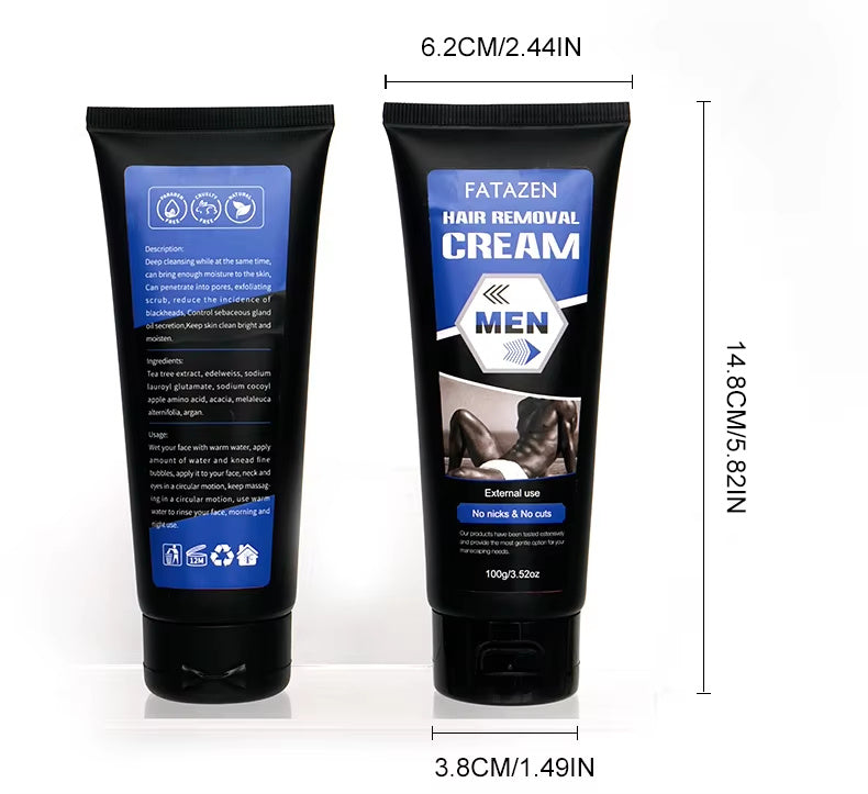 Natural Hair Care Gentle Hair Removal Products For Men Quick Effective Hair Removal Cream Ooho