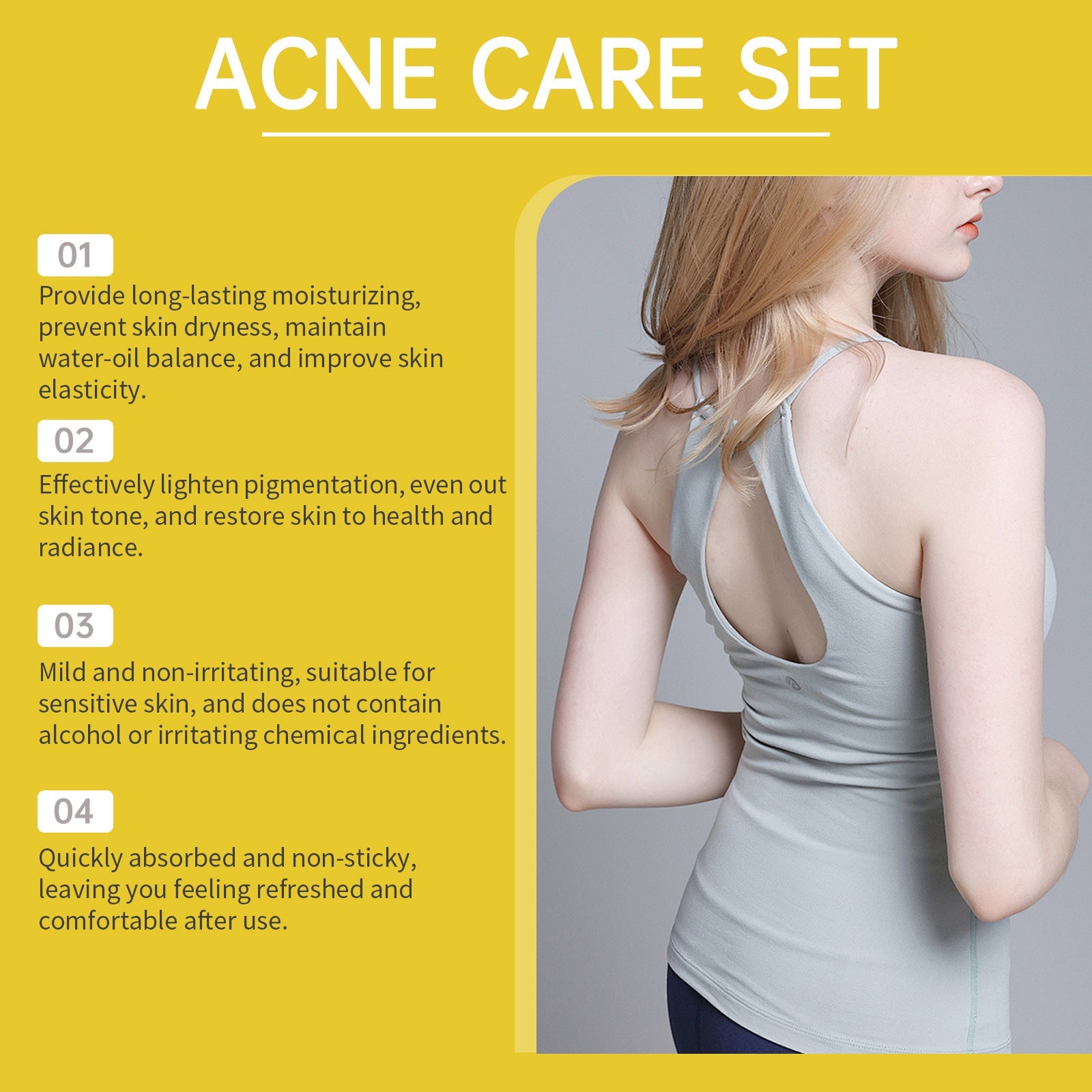 Acne Skin Skin Care Set Care Tender Ooho