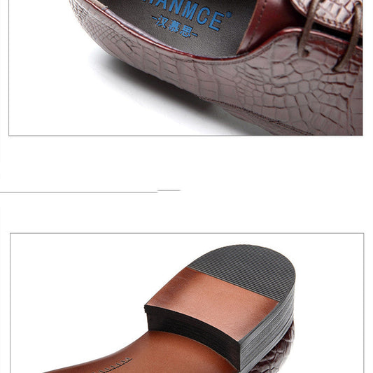 Hairdresser Men's Dress Handmade Leather Shoes Ooho
