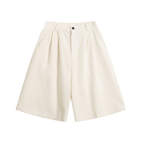 Fashion Personality Corduroy Loose Shorts Men Ooho