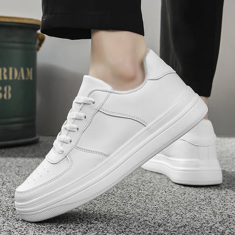 Plus Size Platform White Shoes Men's Shoes Spring And Summer Ooho