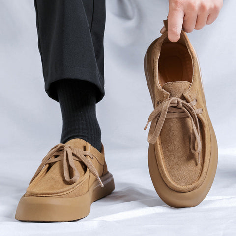 Fashion Suede Casual Low-top Sneakers Ooho