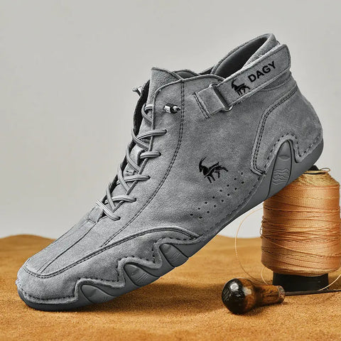 Male Ram Shoes High Cotton-padded Shoes Casual Fleece-lined Ooho 
