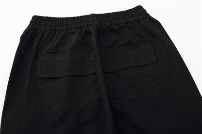 Solid Color Multi-pocket Cargo Pants Men Ooho