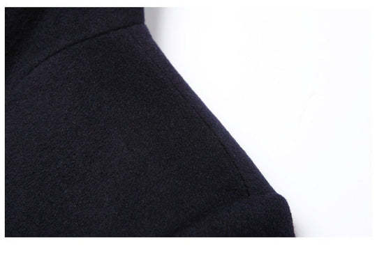 Woolen Coat Men Autumn And Winter Middle-Aged Men Ooho