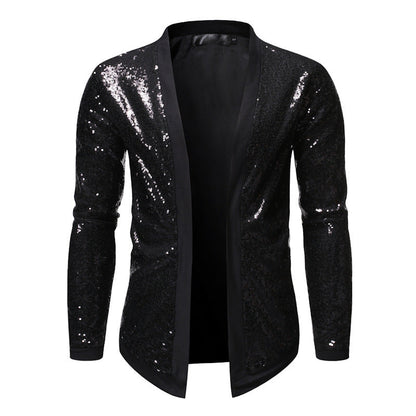 Men's Fashion Casual Performance Party Cardigan Jacket Ooho