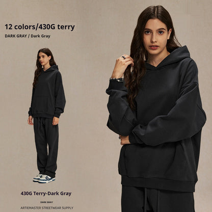 Terry Sweater Men's And Women's Hoodies Ooho