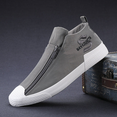 Casual Trendy Shoes Old Beijing Slip-on Canvas Shoes Men's Sneakers Umbrella Cloth Ooho
