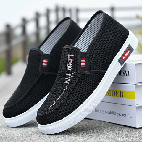 Spring Old Beijing Non-slip Casual Tendon Bottom Skate Shoes Breathable Canvas Ooho 