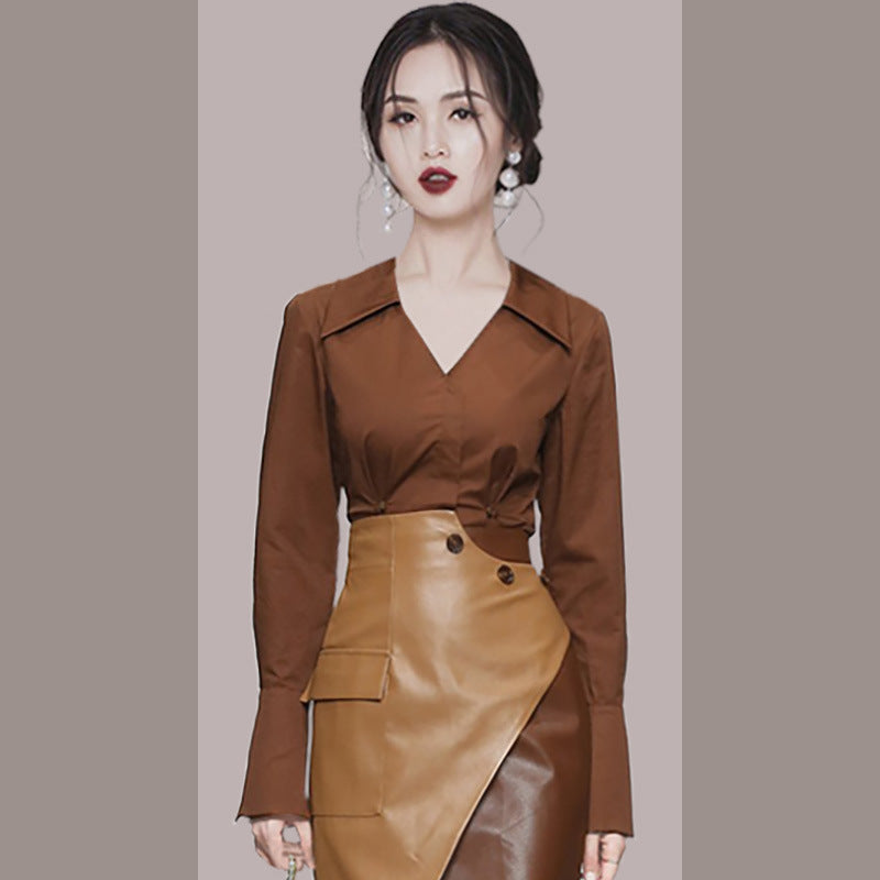 Autumn Two-Piece Professional Suit for Women | Elegant Skirt Set for Business Ooho