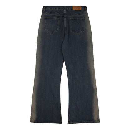 Fashion Inkjet Zipper Jeans For Men Ooho