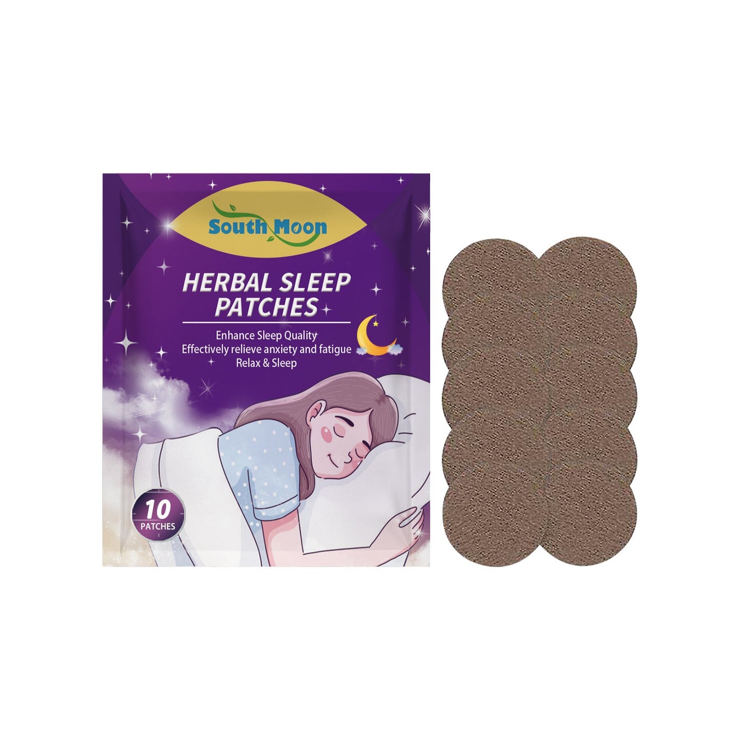 Stress Body Health Care Acupunture Sticker Ooho