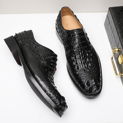 Handmade Men's Shoes Comfortable Business Formal Leather Ooho
