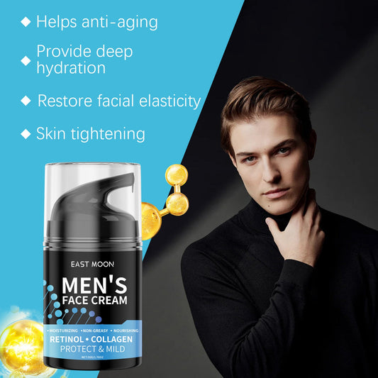 Men Moisturizing Nourishing Facial Skin Hydrating Skin Care Cream Ooho