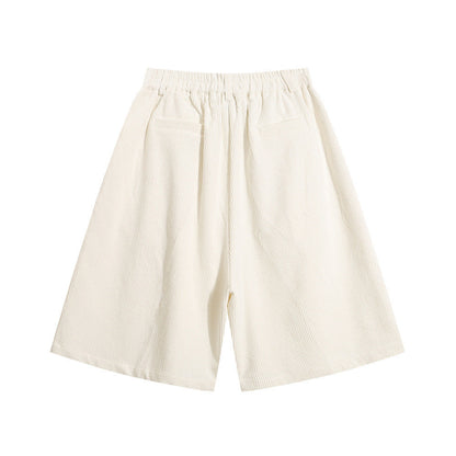 Fashion Personality Corduroy Loose Shorts Men Ooho