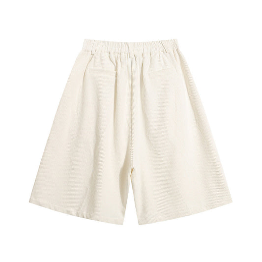 Fashion Personality Corduroy Loose Shorts Men Ooho