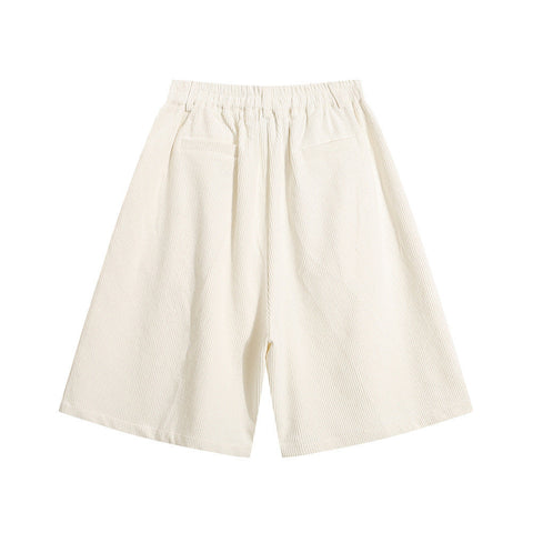 Fashion Personality Corduroy Loose Shorts Men Ooho