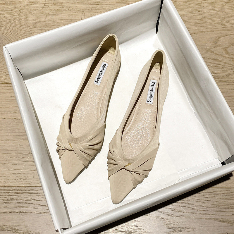 Fashion Pointed Flat Pumps Women Ooho