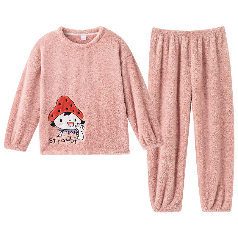 Flannel Women Pajamas Sets Sleepwear Home Ooho