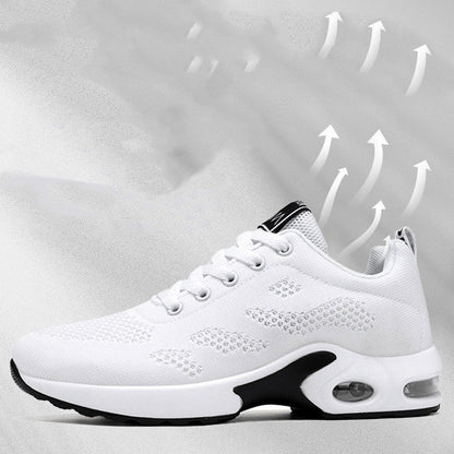 New Casual Air Cushion Running Breathable Soft Sole Sports Shoes For Women Ooho