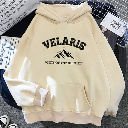 Acotar Hoodies Women Japanese Gothic Aesthetic Hood Female Ooho