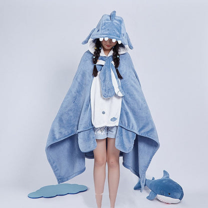 Women's Cape Style Hooded Nightgown – Cozy & Elegant Sleepwear for All Seasons Ooho