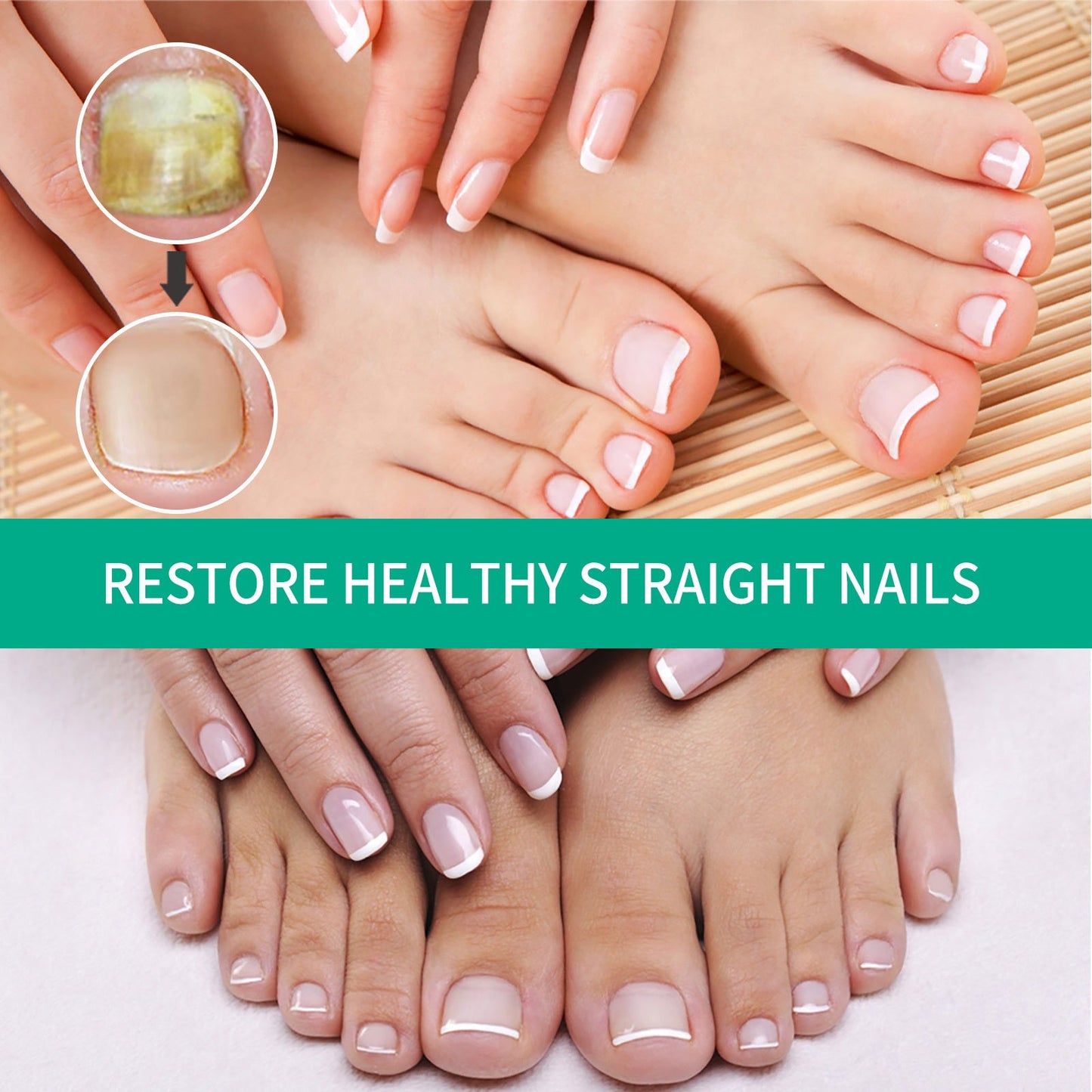 OUHOE Nail Care Nail Soft Nail Care Daily Cleansing Gentle Care Moisturizing Bright Nail Care Solution Ooho