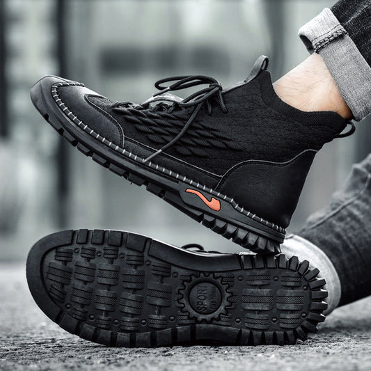 Sewing Tooling Shoes Outdoor Driving Hiking Shoes Men Ooho