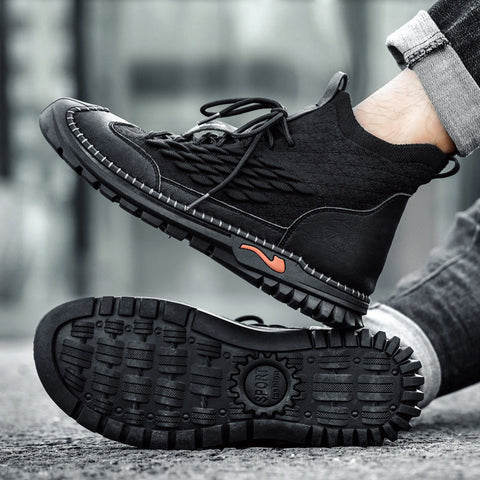Sewing Tooling Shoes Outdoor Driving Hiking Shoes Men Ooho