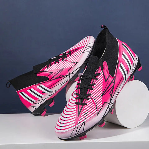 Male Teenager Student Competition Training Soccer Shoes Ooho 