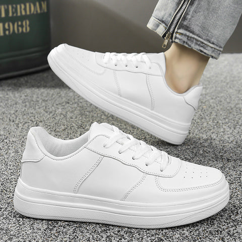 Plus Size Platform White Shoes Men's Shoes Spring And Summer Ooho