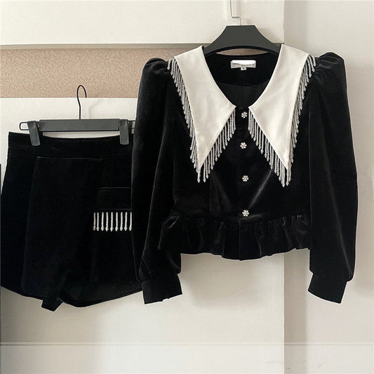 Women’s Pleated Top & Shorts Set | Stylish Two-Piece Summer Outfit Ooho