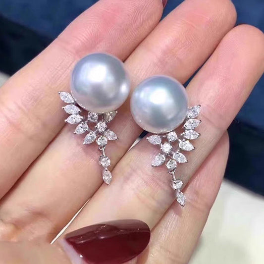 Pearl Earrings For Women Elegant Ooho